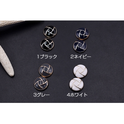 デコパーツ 半円と不規則 18mm アクリル エポ付【10ヶ】