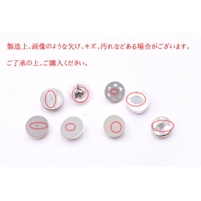 デコパーツ アクリル メタル調 フラワーC 12mm アクリルストーン貼り クリア【10ヶ】