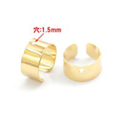 クリップイヤリング金具 5x10mm 