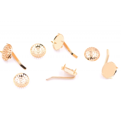 ポニーフック ヘアアクセサリー シャワー 15mm ゴールド【2ヶ】 