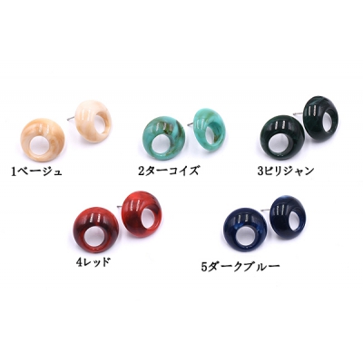 アクリルピアス 抜き正円 20mm【2ヶ】 