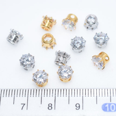 爪付きジルコニア 6mm 単色/4ヶ入り