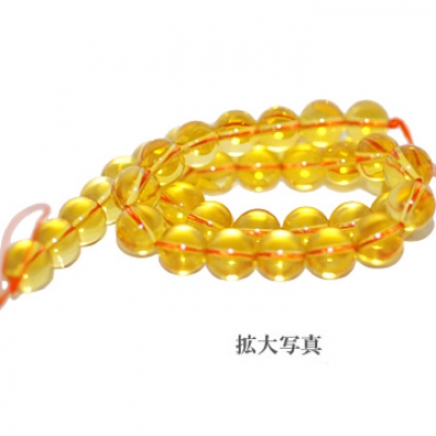 シトリン 丸玉 10mm(35cm) 