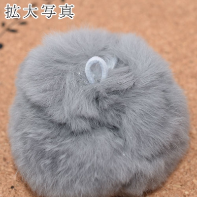 ラビットファー フェイクファー ふわふわボールポンポン 7cm 全8色※メール便単品６個まで
