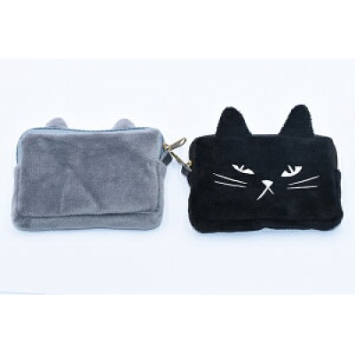 かわいい猫財布 ラビットファー【1ヶ】