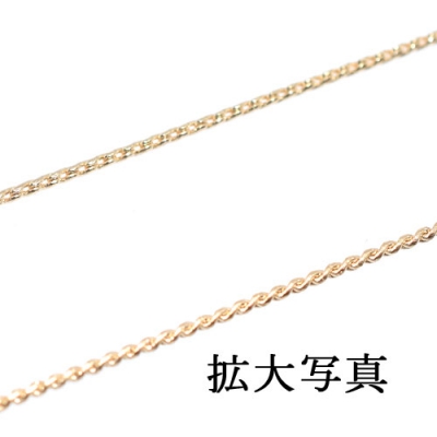 細チェーン 0.8mm ゴールド