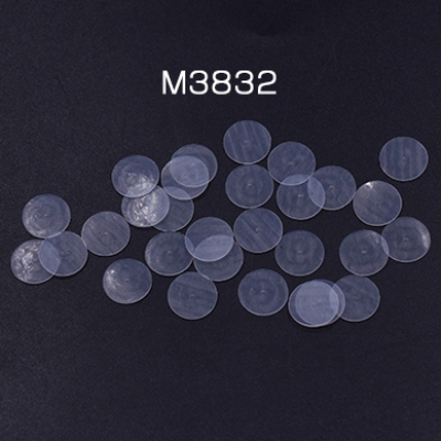 ピアス用保護シリコンプレート クリア 10mm【20ヶ】