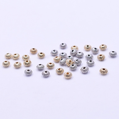 CCBビーズ カボチャ 3×5mm【200ヶ】