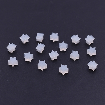 ピアスキャッチ 星型 5×5mm クリア【20ヶ】