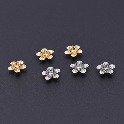 メタルフラワー 花座 No.69 ビーズキャップ 11×11mm【10ヶ】