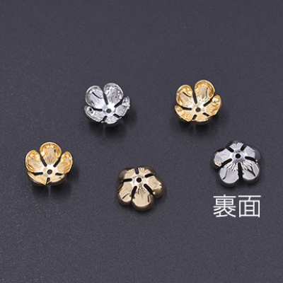 メタルフラワー 花座 No.71 ビーズキャップ 14×14mm【10ヶ】