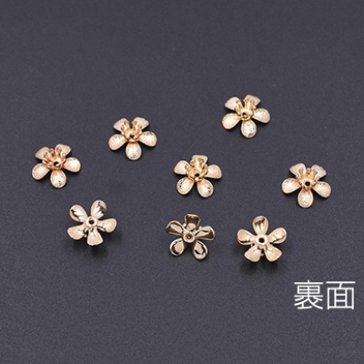 メタルフラワー 花座 No.78 ビーズキャップ 11×11mm ゴールド【10ヶ】