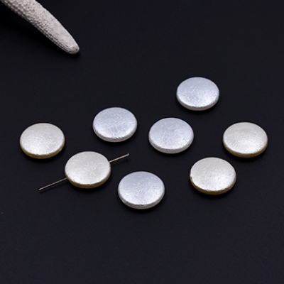 ABS製 パールビーズ コイン 21mm【20ヶ】