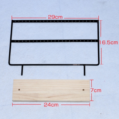 ディスプレイラック イヤリング用 ２列【1ヶ】※ネコポス不可