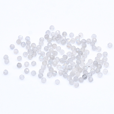 高品質天然石ビーズ ラブラドライト ラウンドカット 3mm【1連(約110ヶ)】