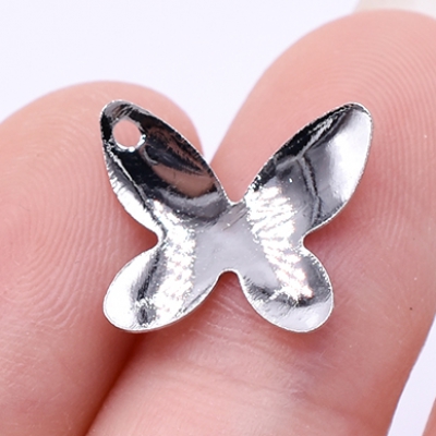 メタルパーツ 蝶々 1穴 12×14mm【20ヶ】
