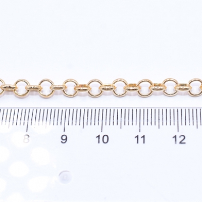 鉄製チェーン ベルサーチェーン 5mm【3m】