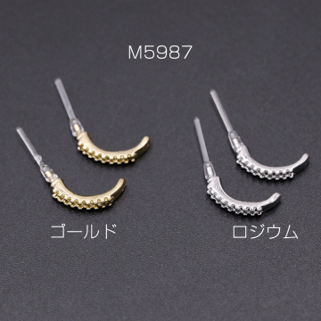デザインポストピアス 樹脂 デザイン 2×12mm【10ヶ】