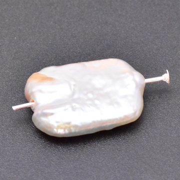 高品質淡水パールビーズ No.7 長方形 天然素材【1ヶ】