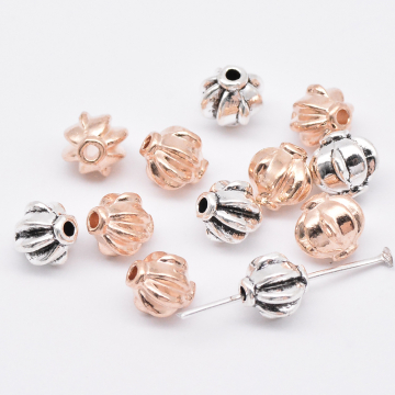 メタルビーズ カボチャ型 7×8mm【40g(約37ヶ)】