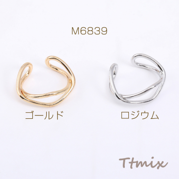 イヤーカフ ツイスト 15×16mm 片耳用【1ヶ】