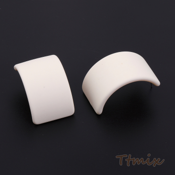 アクリルピアス 長方形 カーブ形 25×42mm【2ヶ】
