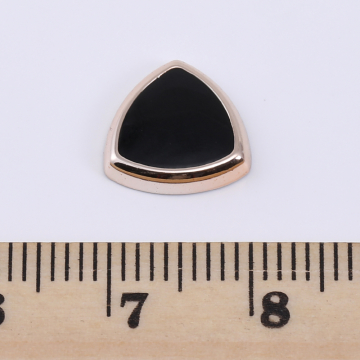 アクリル貼付けパーツ エポ付き 三角形 11×11mm【20ヶ】