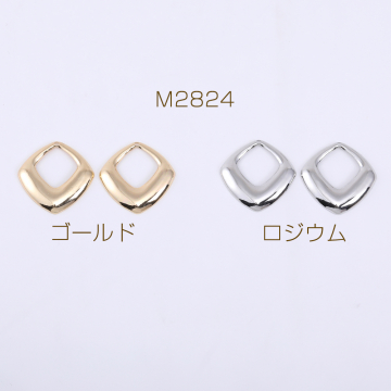 高品質フレームチャーム 菱形 1穴 22×22mm【10ヶ】