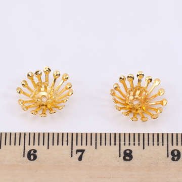 花座 No.90 座金 11×11mm ゴールド【50ヶ】