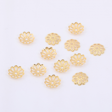 花座 No.96 座金 8.5×8.5mm ゴールド【100ヶ】