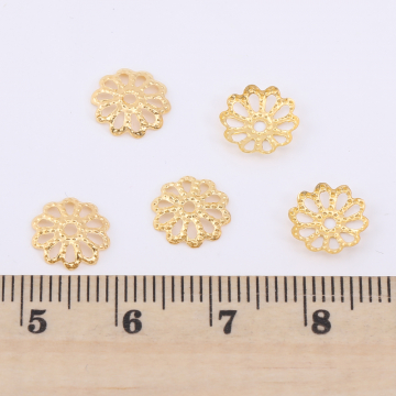 花座 No.96 座金 8.5×8.5mm ゴールド【100ヶ】