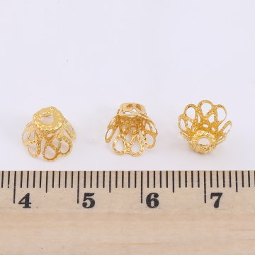 花座 No.99 座金 4.5×6mm ゴールド【100ヶ】