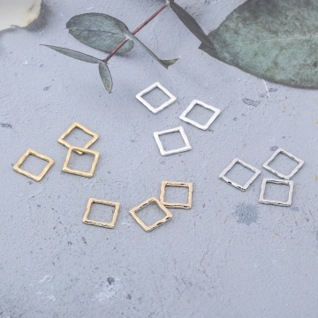 フレームチャーム スクエア 13×13mm【10ヶ】