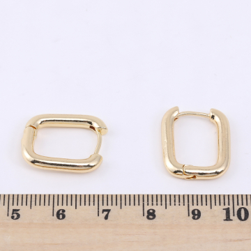 フープピアス 長方形 16×22mm【2ヶ】