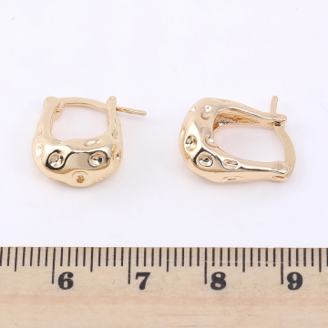 デザインフープピアス U字型 12×16mm（2ヶ）