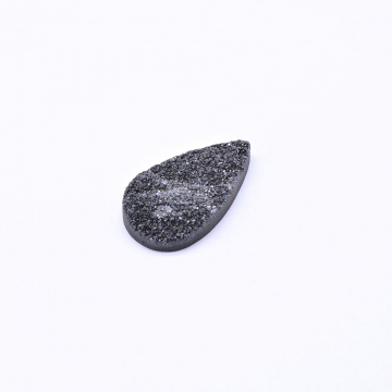 天然石パーツ ドゥルージーアゲート 雫型 （1ヶ）