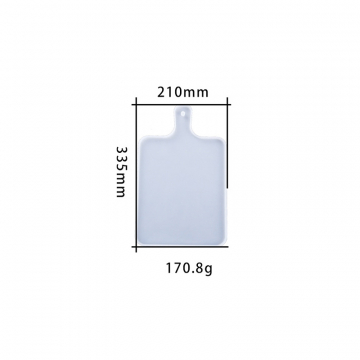 シリコンモールド　DIY　ハンドルトレイ　長方形　エポキシモールド　大 210×335mm (2ヶ)