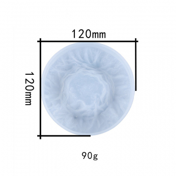 シリコンモールド　DIY　山　エポキシモールド 120×120×4mm (2ヶ)