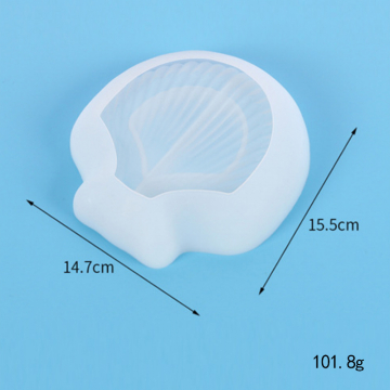 シリコンモールド DIY 貝型 147×155mm ハンドメイド用 (2ヶ)