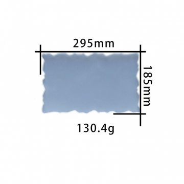 シリコンモールド DIY トレー型 295×185mm ハンドメイド用(2ヶ)