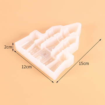 シリコンモールド DIY 城型 120×150×20mm ハンドメイド用 （2ヶ）