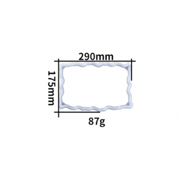 シリコンモールド DIY トレイスタンド型 290×175mm ハンドメイド用 （2ヶ）