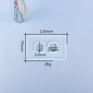 シリコンモールド DIY 電源カバー型 120×75mm ハンドメイド用 （2ヶ）