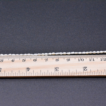高品質淡水パールビーズ 不規則 天然素材 ホワイト 2mm【1連（約127ヶ）】