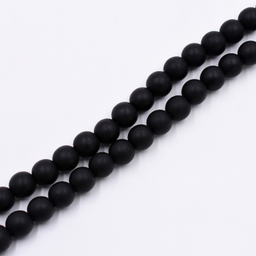 天然石ビーズ ラウンド ブルーゴールドストーン 4mm  1連（約90ケ）