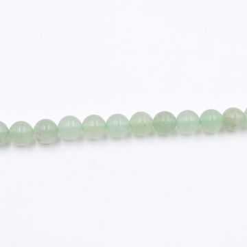 天然石ビーズ ラウンド グリーンアベンチュリン 6mm 1連（約60ケ）