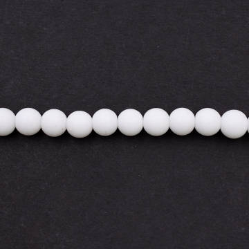 天然石ビーズ ラウンド マットジェイド  4mm  1連（約90ケ）