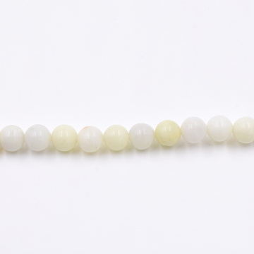 天然石ビーズ ラウンド ジェイド 12mm 1連（約32ケ）