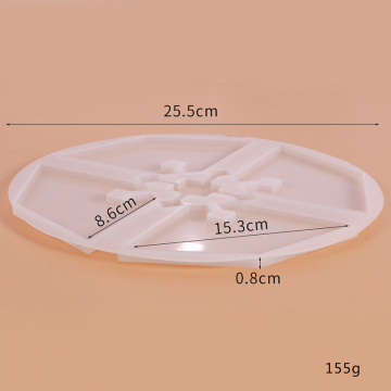 シリコンモールド　コースター　手作り　255×8mm（2ヶ）