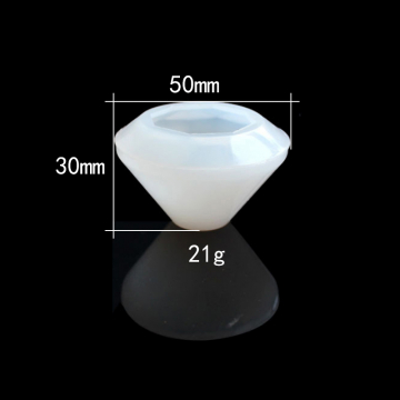 シリコンモールド　ダイヤモンド型　手作り　50×30mm （2ヶ）